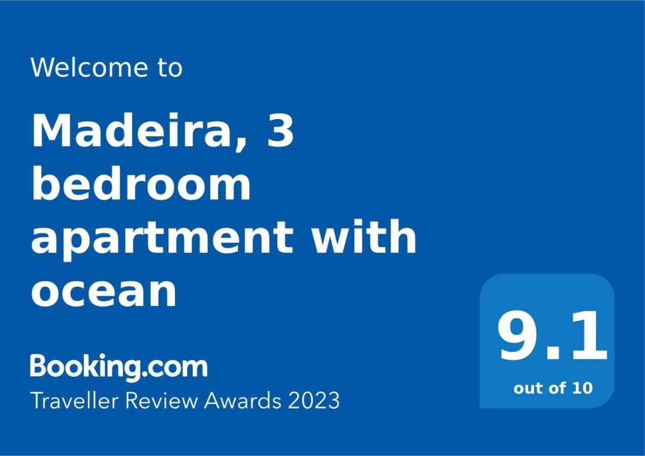 Madeira, 3 Bedroom Apartment With Ocean Views In Funchal ภายนอก รูปภาพ